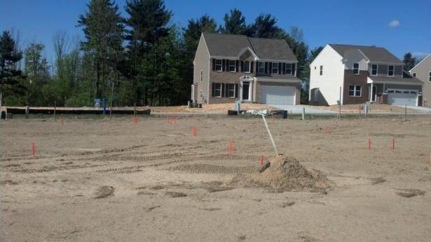 A view of our across-the-street neighbor's house